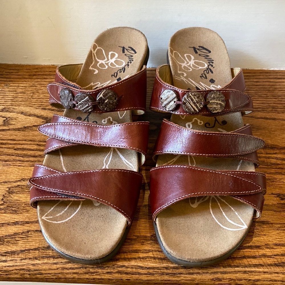 ROMIKA Leather Wedge Sandals -‎ Size 42